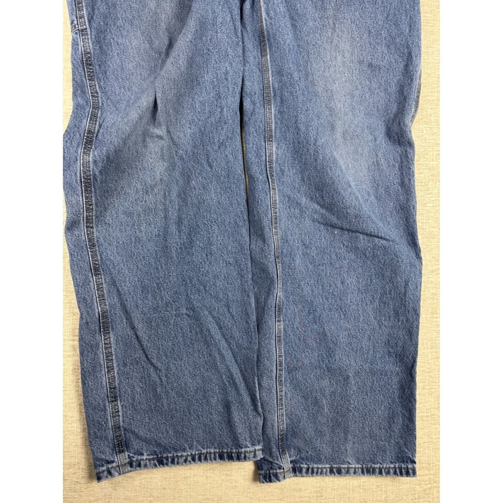 Carhartt B13-DPS Original Dungaree Fit Blue Denim Work Jeans Mens 40x34